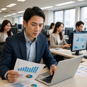 多様な専門性を持つ300名以上のリサーチアナリストが在籍